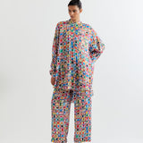 WINDOW PANE- T.SHAPE SHIRT WITH PANTS