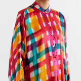 MULTI PLAID T.SHAPE SHIRT WITH PANTS