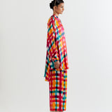 MULTI PLAID T.SHAPE SHIRT WITH PANTS