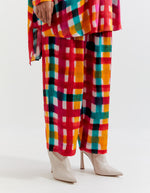 MULTI PLAID T.SHAPE SHIRT WITH PANTS