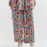 WINDOW PANE- T.SHAPE SHIRT WITH PANTS
