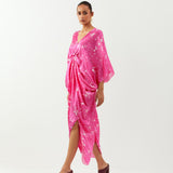 SPLATTER KAFTAN DRESS