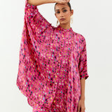 HOUNDSTOOTH PONCHO
